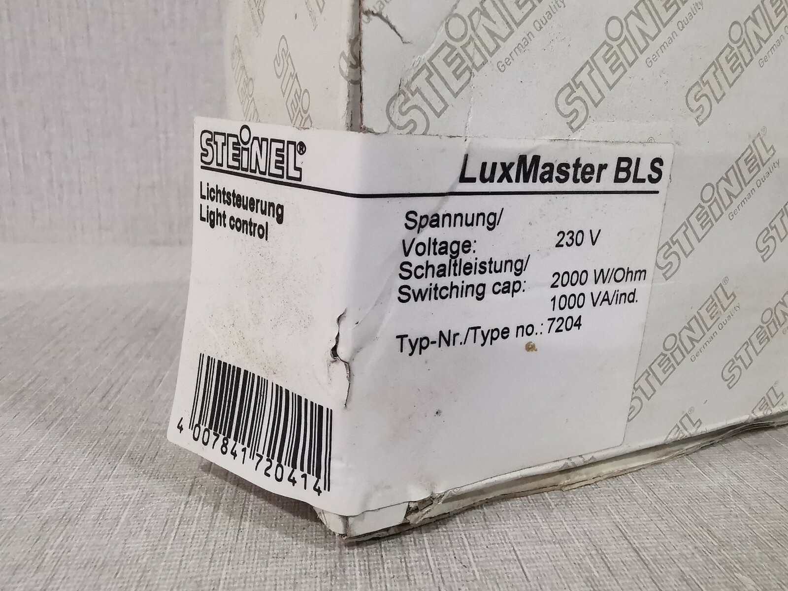 STEINEL 7204 STEINEL 7204 LICHTSEURUNG Light Control 230V 5