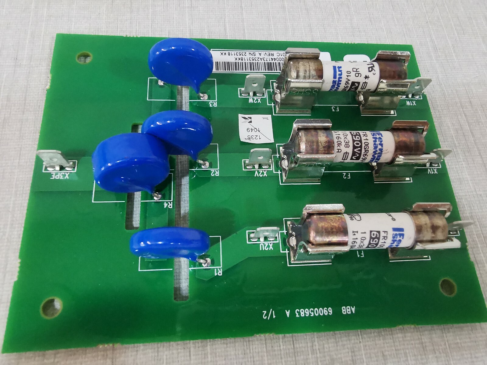 ABB 3AUA0000044173 ABB CVAR-01C REV A PROTECTION BOARD 3AUA0000044173 3