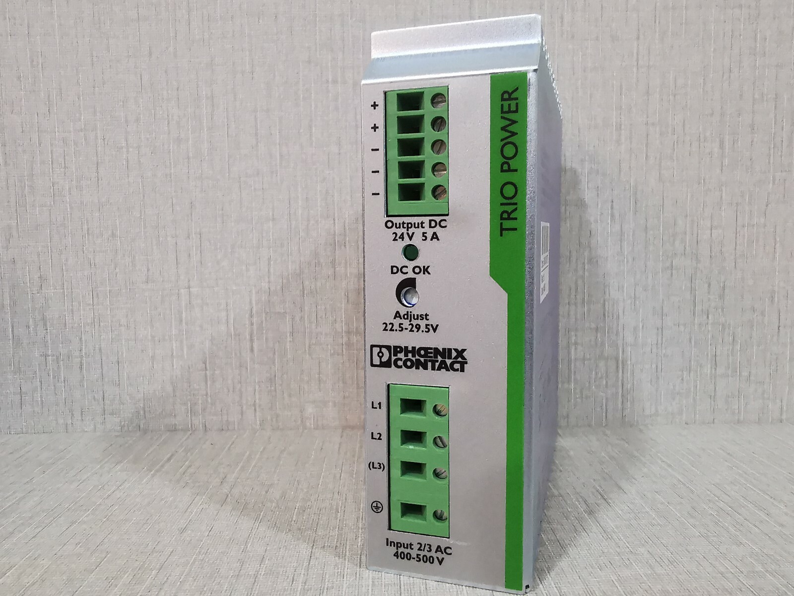 PHOENIX CONTACT TRIO-PS/3AC/24DC/5 Power Supply D-32825