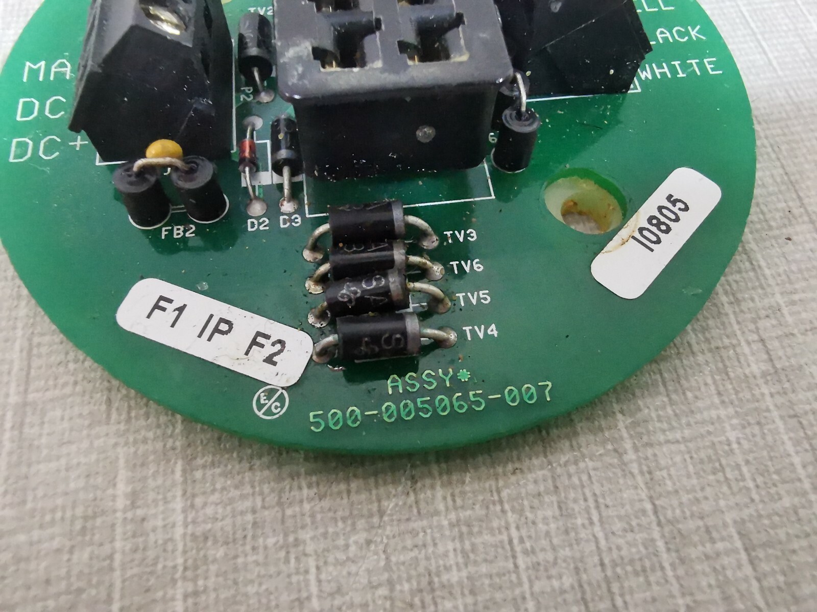 DETCON 500-005065-007 DETCON 500-005065-007 Standard Connection Board 3