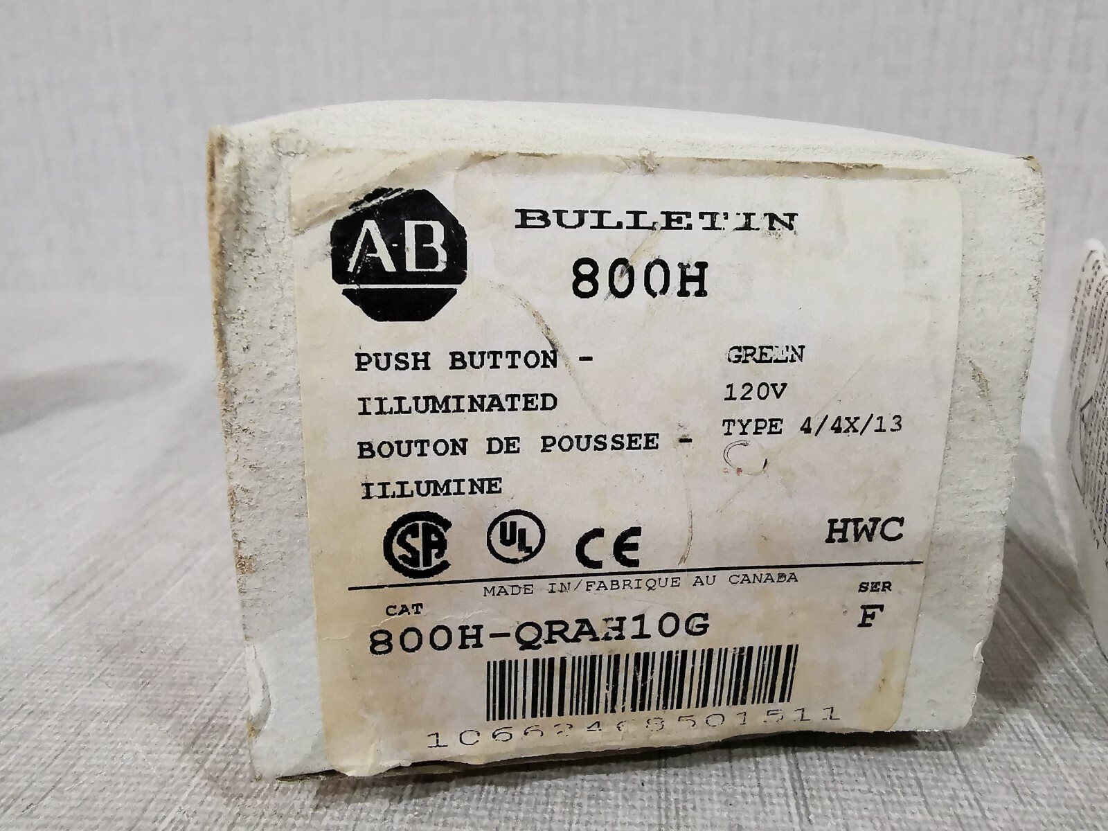 Allen Bradley 800H-QRAH10 Allen Bradley 800H-QRAH10 Push Button 2