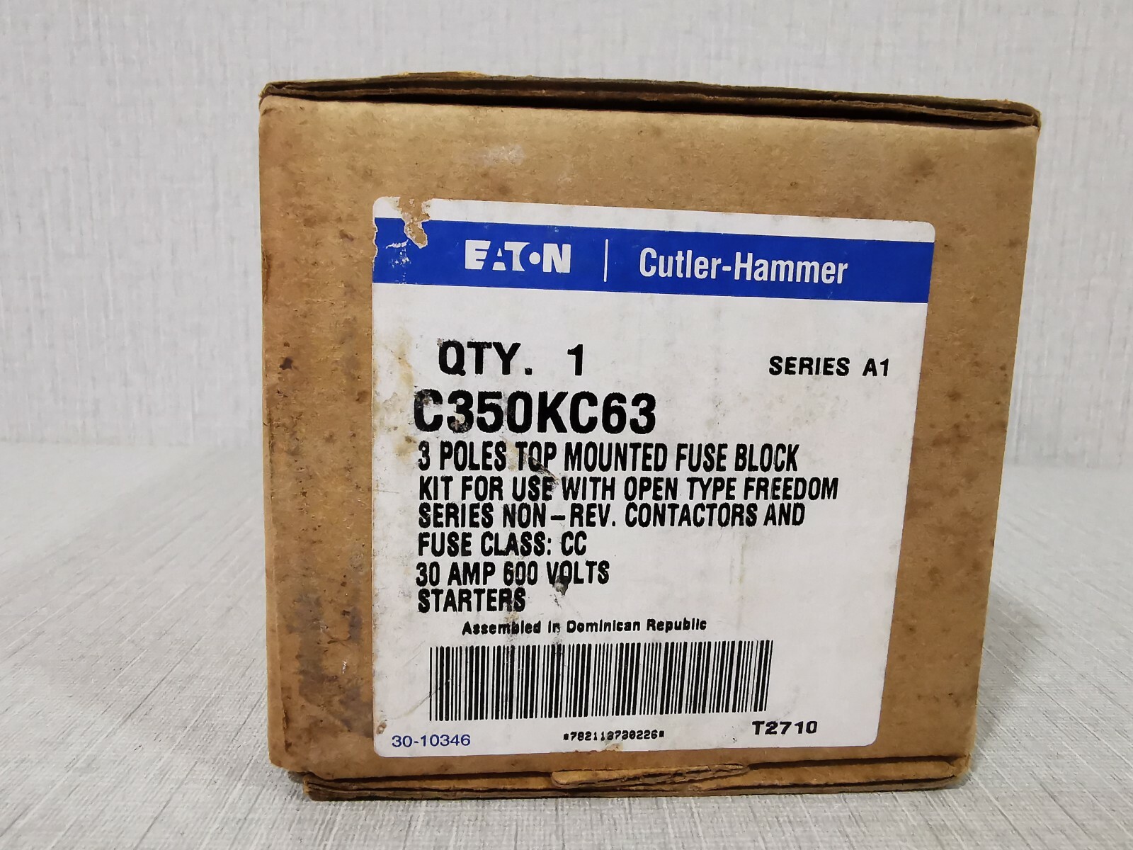 EATON Cutler-Hammer C350KC63 TOP MOUNTED FUSE BLOCK