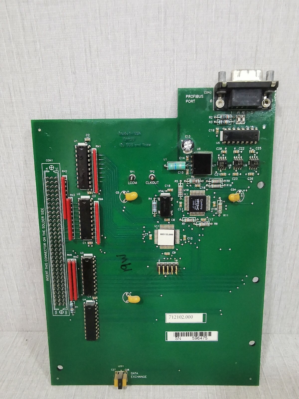 UNICO 712102.000 PROFIBUS CARD