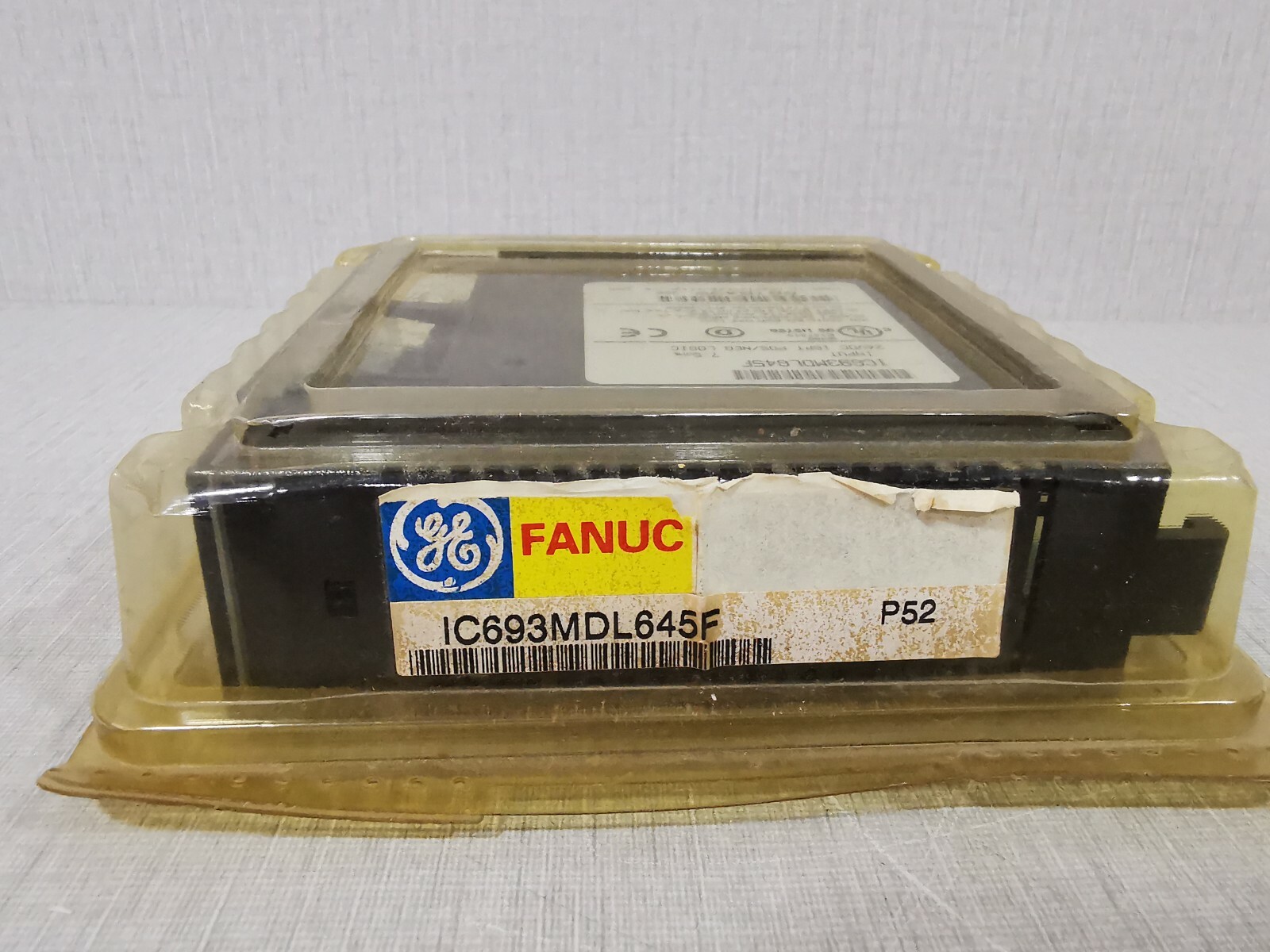 GE Fanuc IC693MDL645F INPUT 24VDC 16PT POS/NEG LOGIC