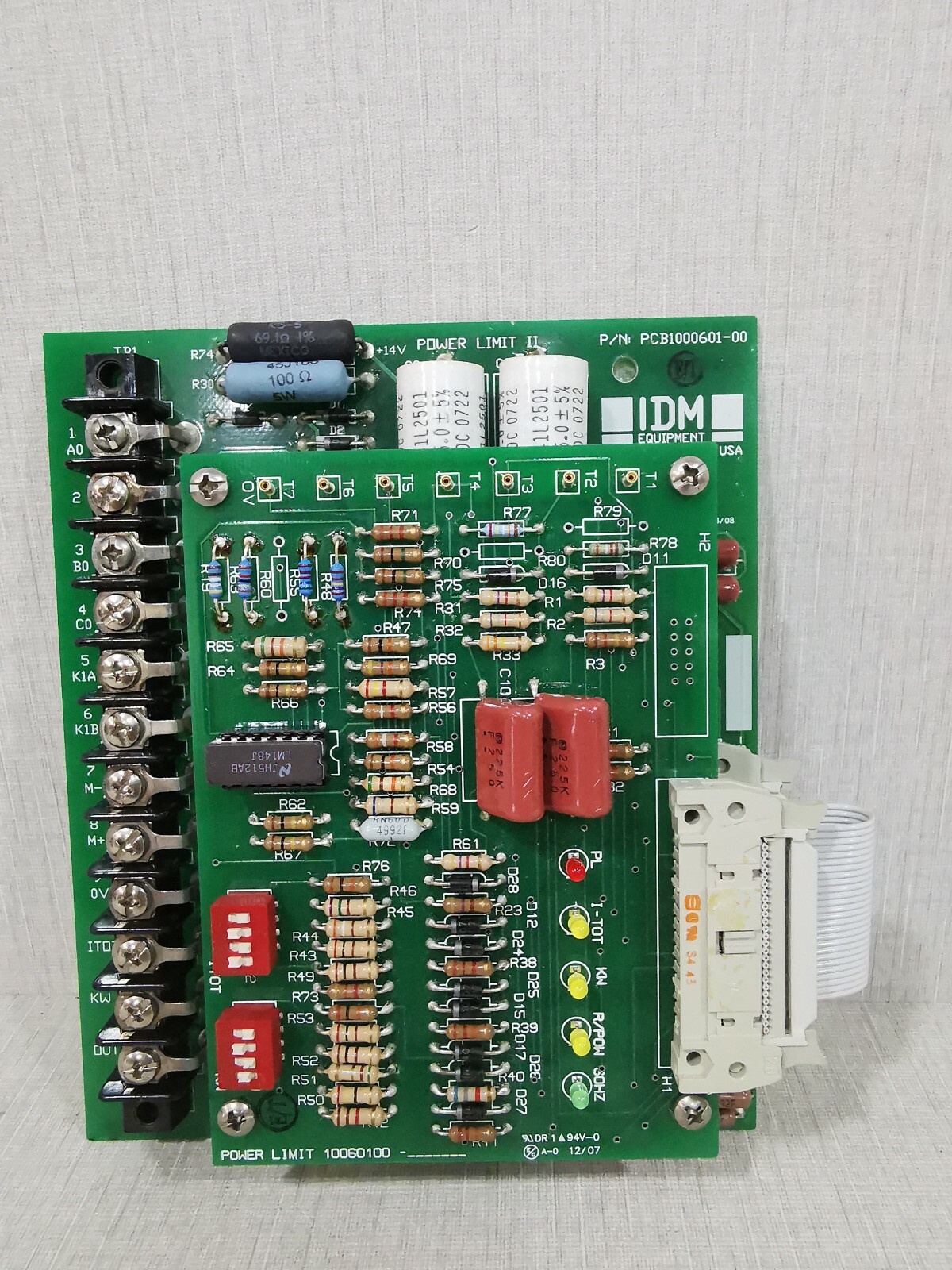 IDM 10060100 IDM PCB1000601-00 POWER LIMIT 10060100 2