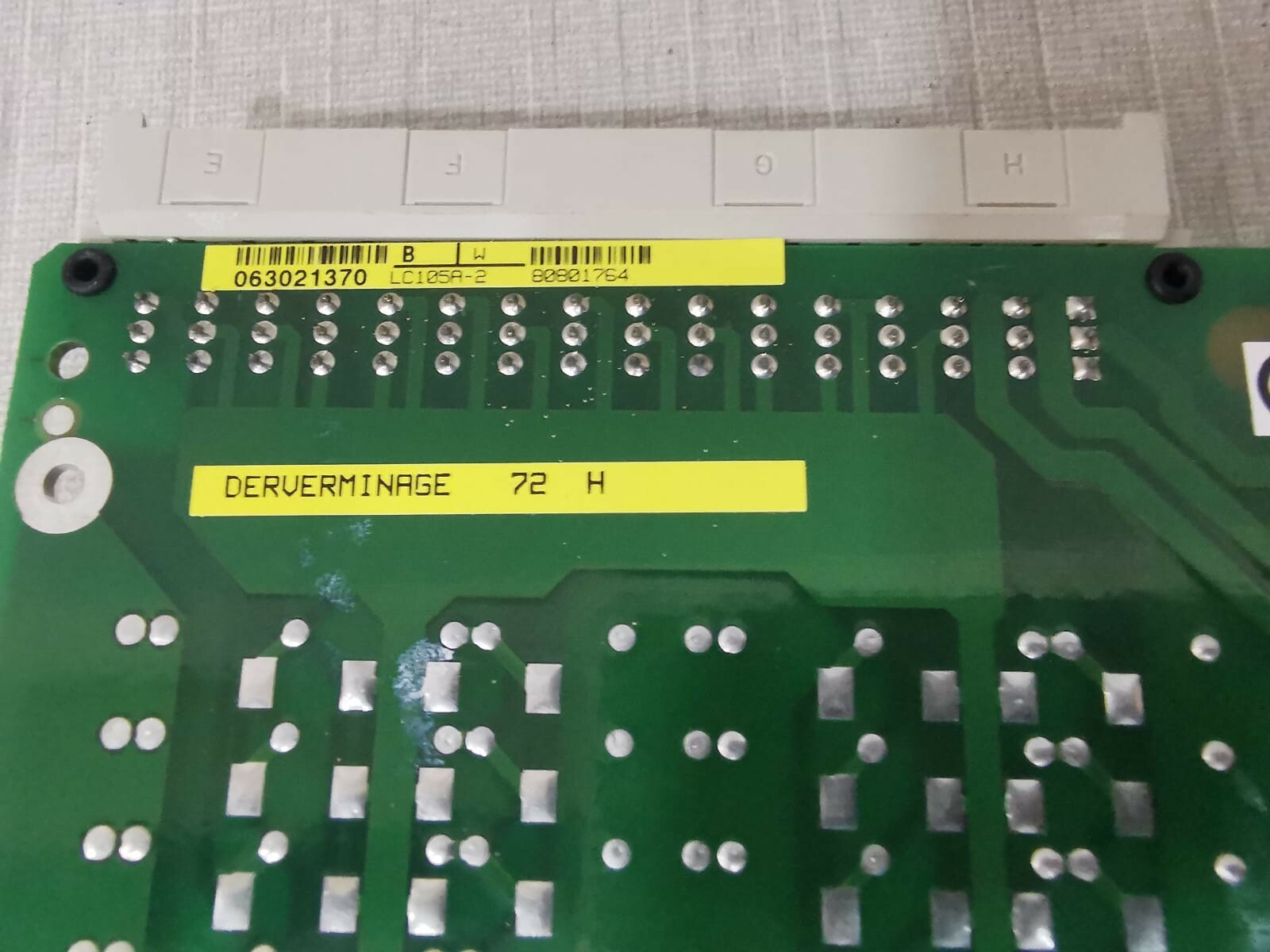 DERVERMINAGE LC105A-2 DERVERMINAGE LC105A-2 BOARD 4