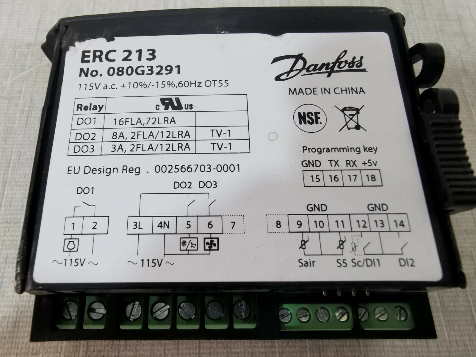 Danfoss ERC-213 Danfoss ERC 213 080G3291 4