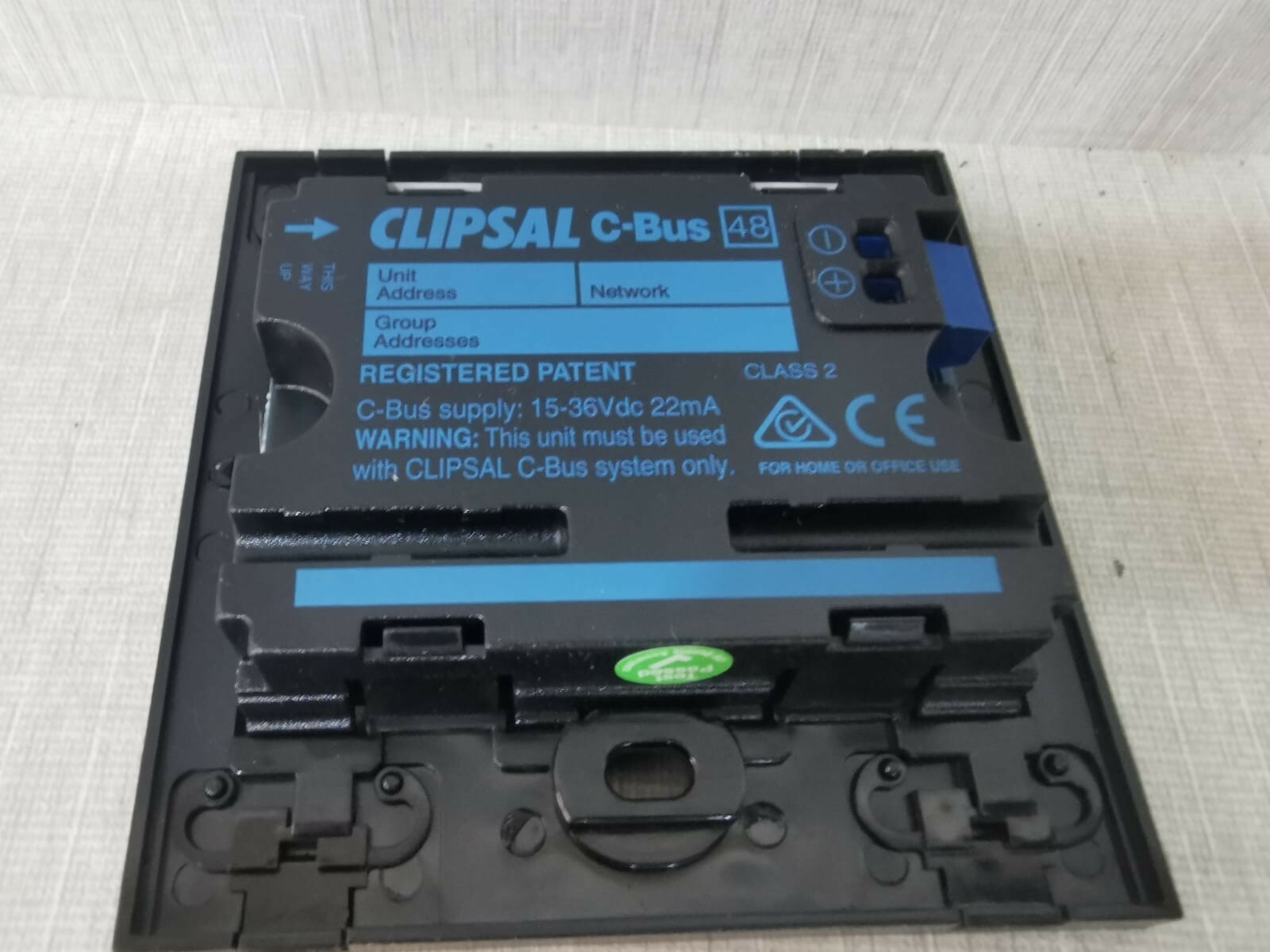 Clipsal BUS-48 CLIPSAL C-Bus 48 REGISTERED PATENT ER5044NL 2