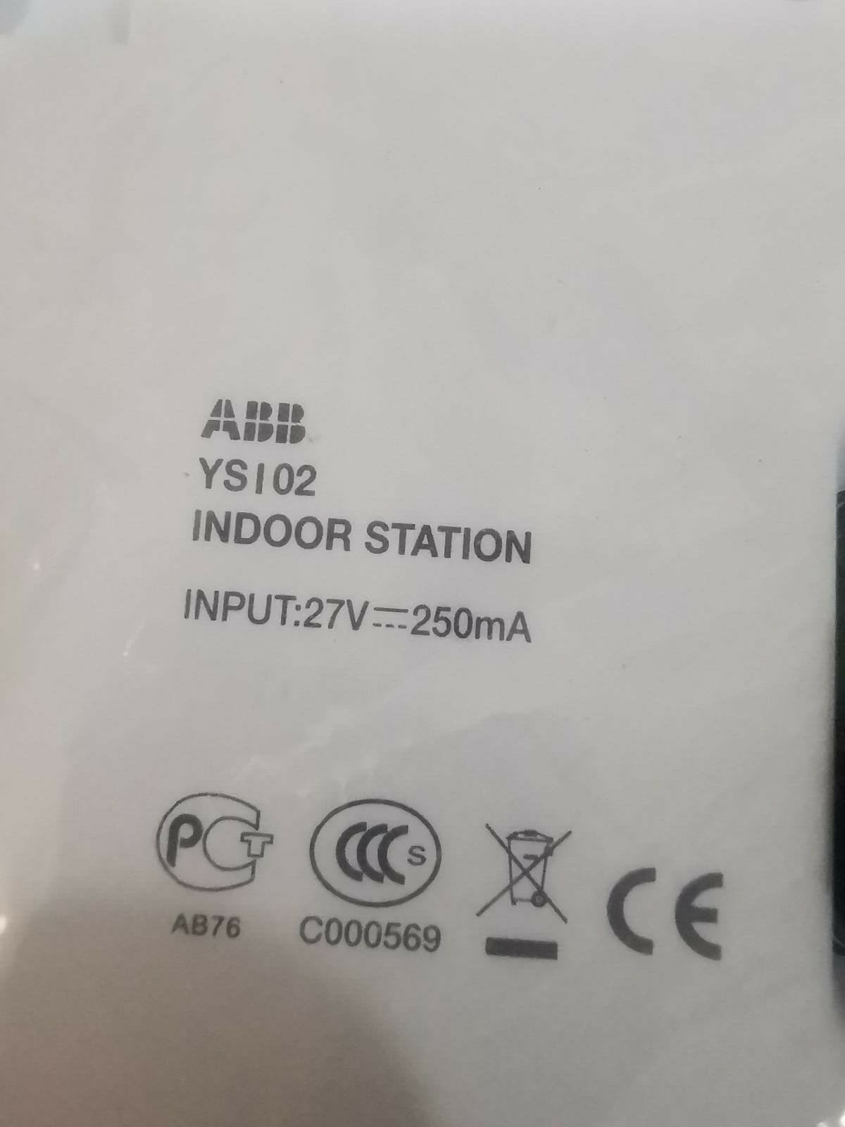 ABB YSI02 ABB YSI02 INDOOR STATION 2TMA010020W00002 3