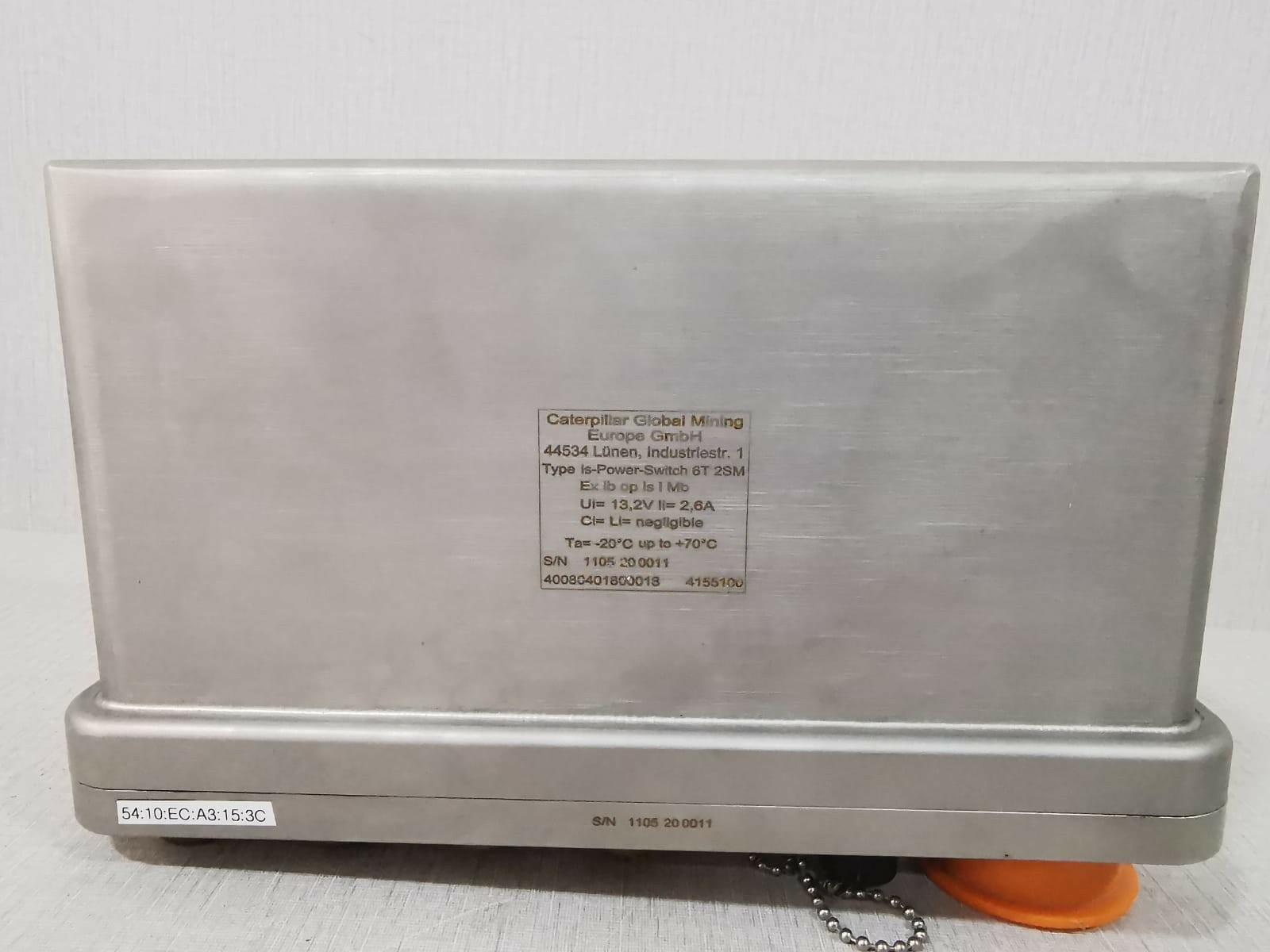 Caterpillar 6T-2SM-EX-IB-OP-IS-I-MB Caterpillar Power Switch 6T 2SM EX IBOP IS I MB 4