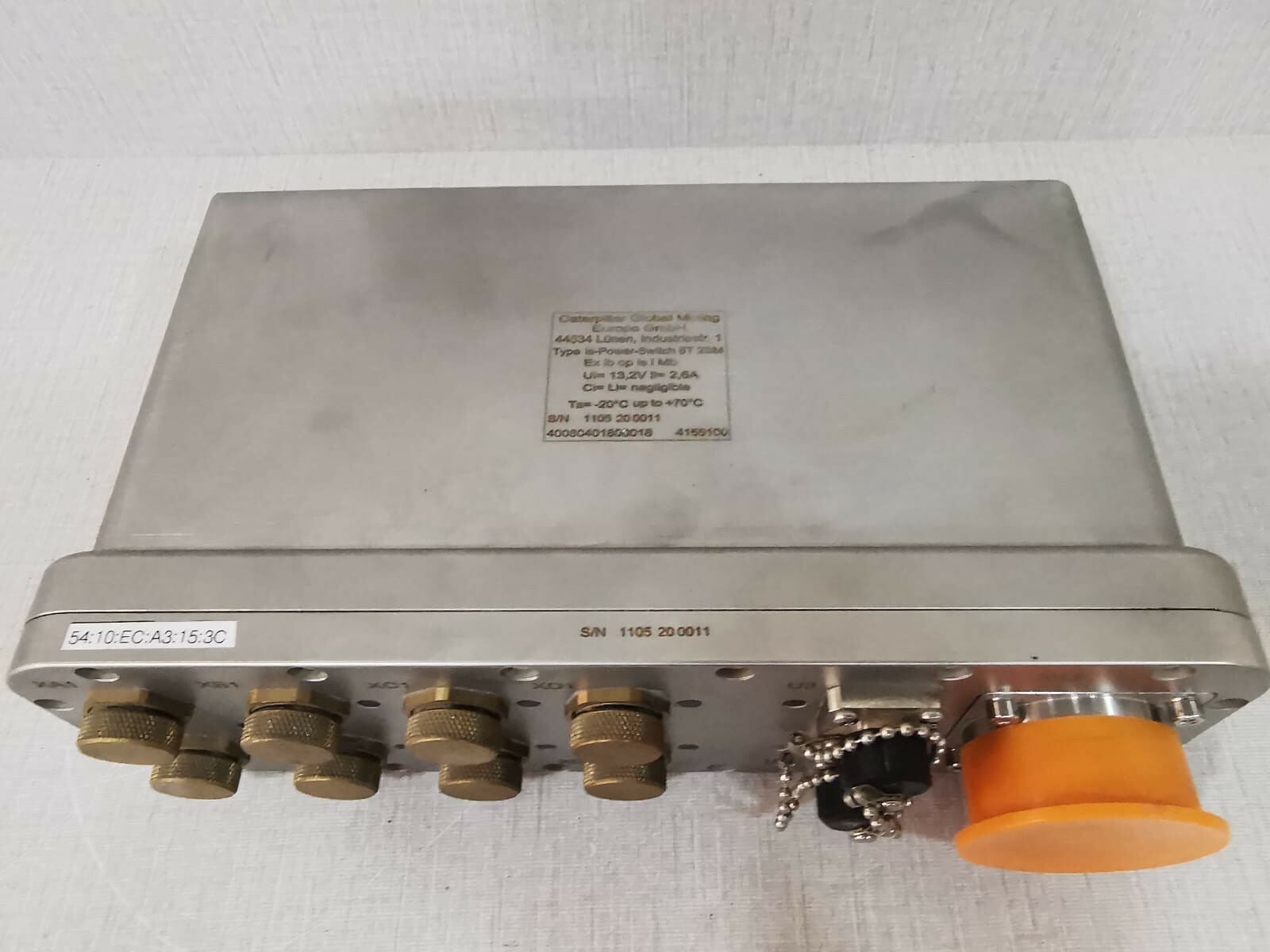 Caterpillar 6T-2SM-EX-IB-OP-IS-I-MB Caterpillar Power Switch 6T 2SM EX IBOP IS I MB 6