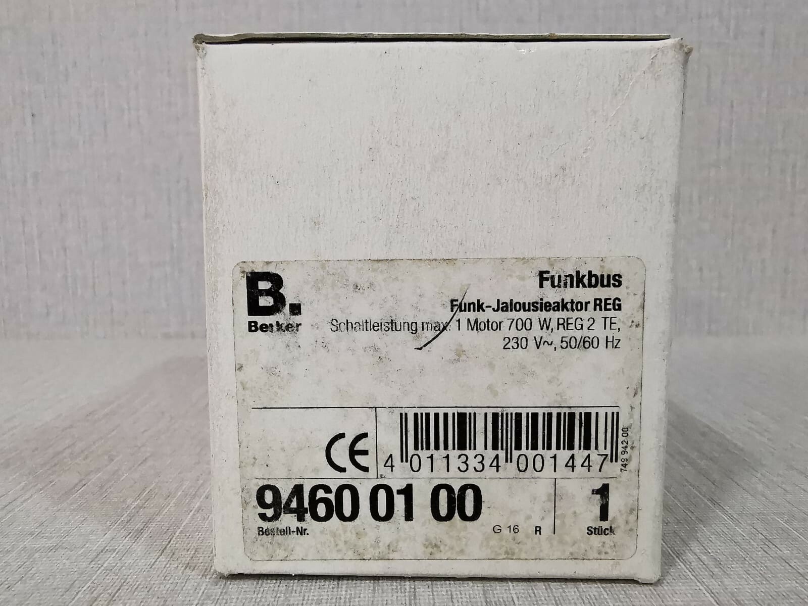 Berker 94-60-0100 BERKER 94 60 0100 FUNK- JALOUSIEAKTOR REG INSTA 57309000 2