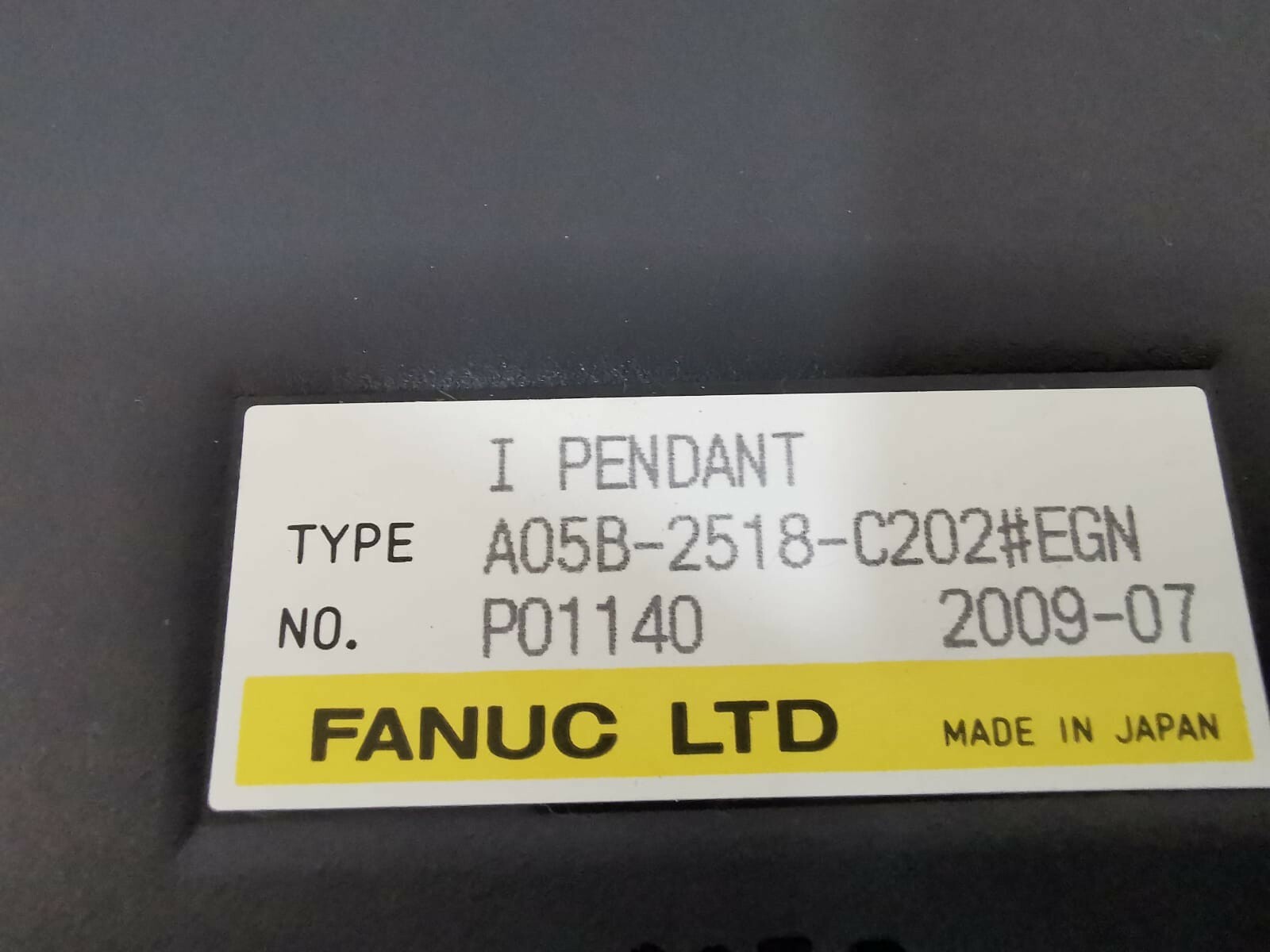 FANUC A05B-2518-C202#EGN FANUC A05B-2518-C202#EGN I PENDANT 2