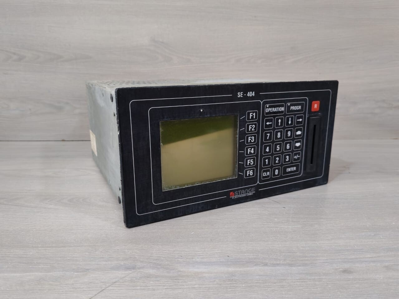 STANGE ELEKTRONIK SE-404-10F STANGE ELEKTRONIK SE-404-10F OPERATOR PANEL 6