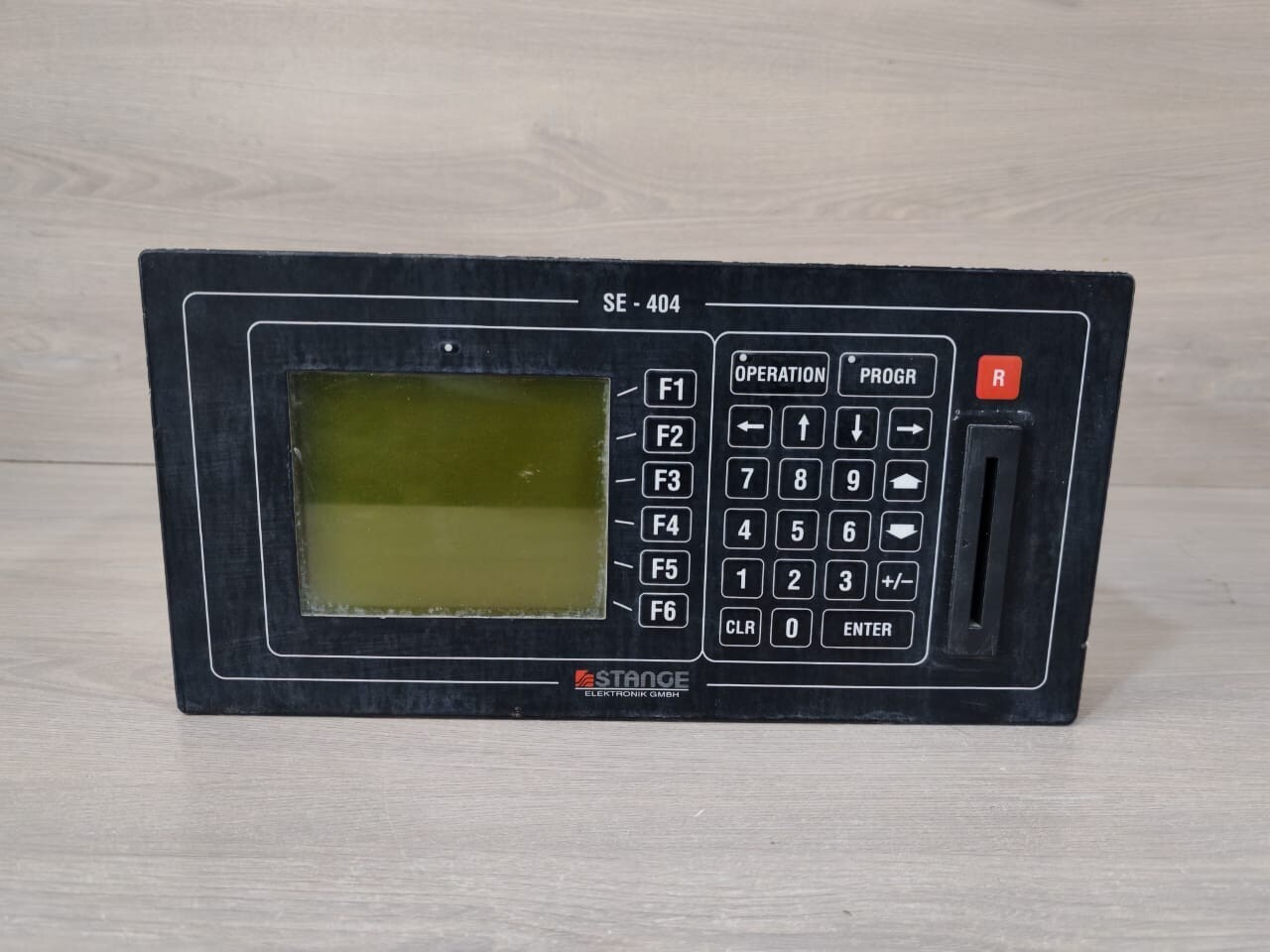 STANGE ELEKTRONIK SE-404-10F OPERATOR PANEL