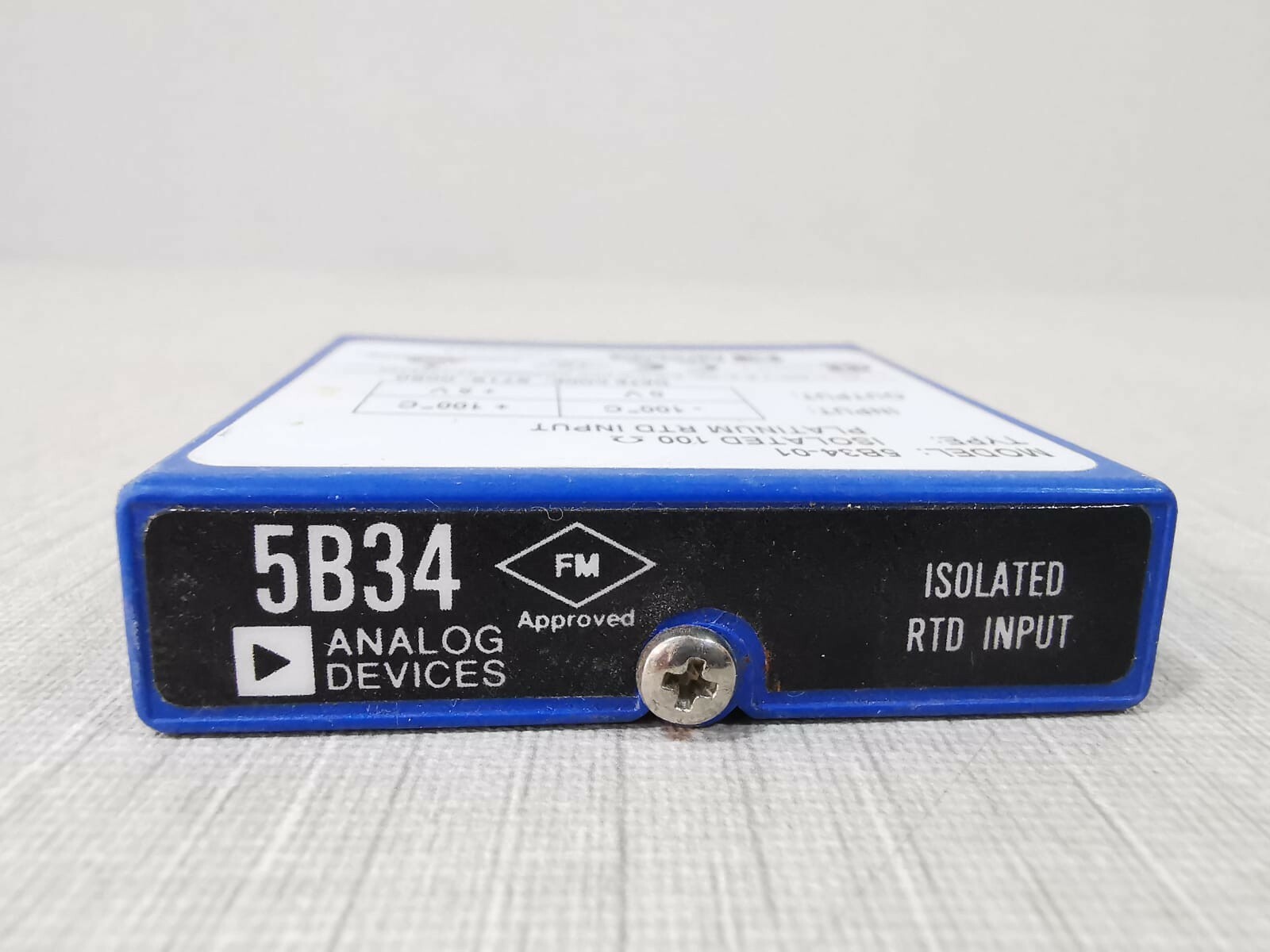 UNKNOWN 5B34 FM 5B34 ANALOG DEVICES ISOLATED 100 PLATINUM RTD INPUT 3