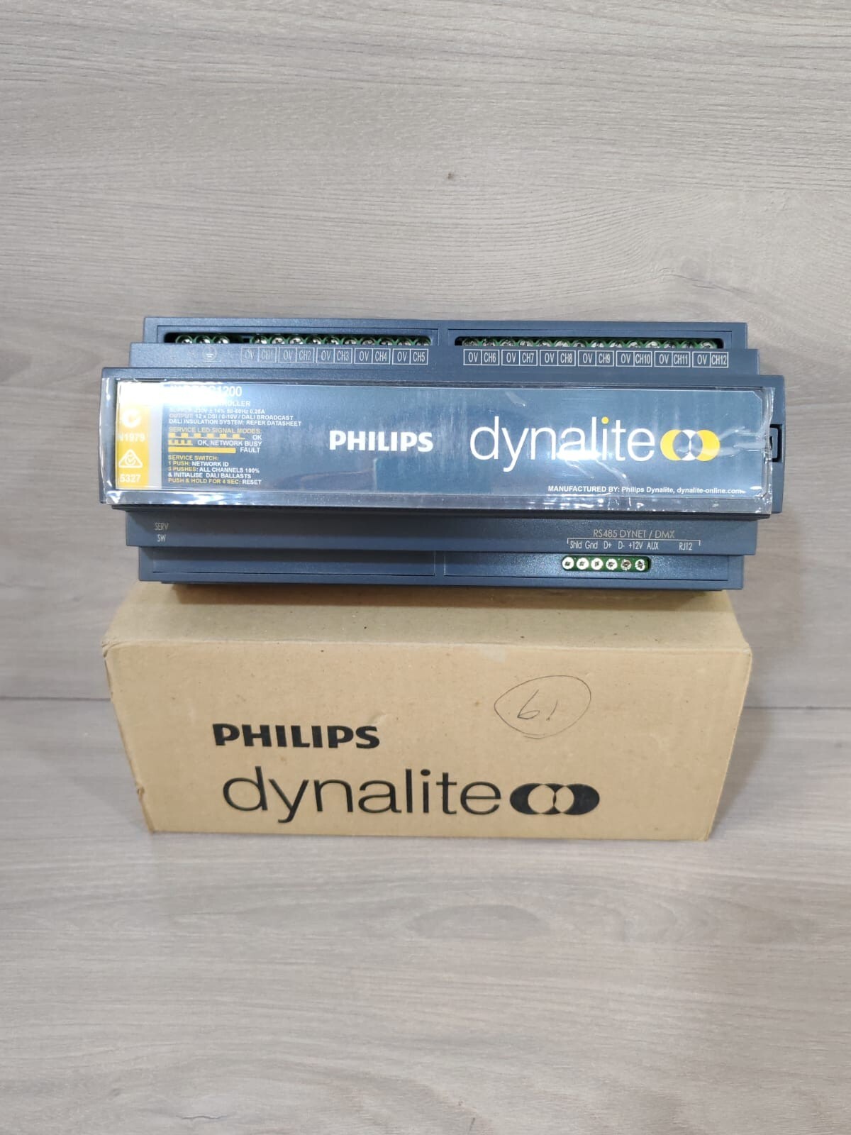 Philips Dynalite DDBC1200 HF Ballast Controller 12-Ch FW 1.70