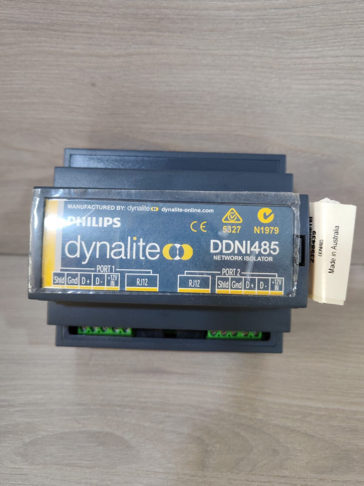 Philips Dynalite DDNI485 PHILIPS DYNALITE DDNI485 DYNET RS485 INTERFACE NETWORK ISOLATOR -WITH FHILTY BOX 3