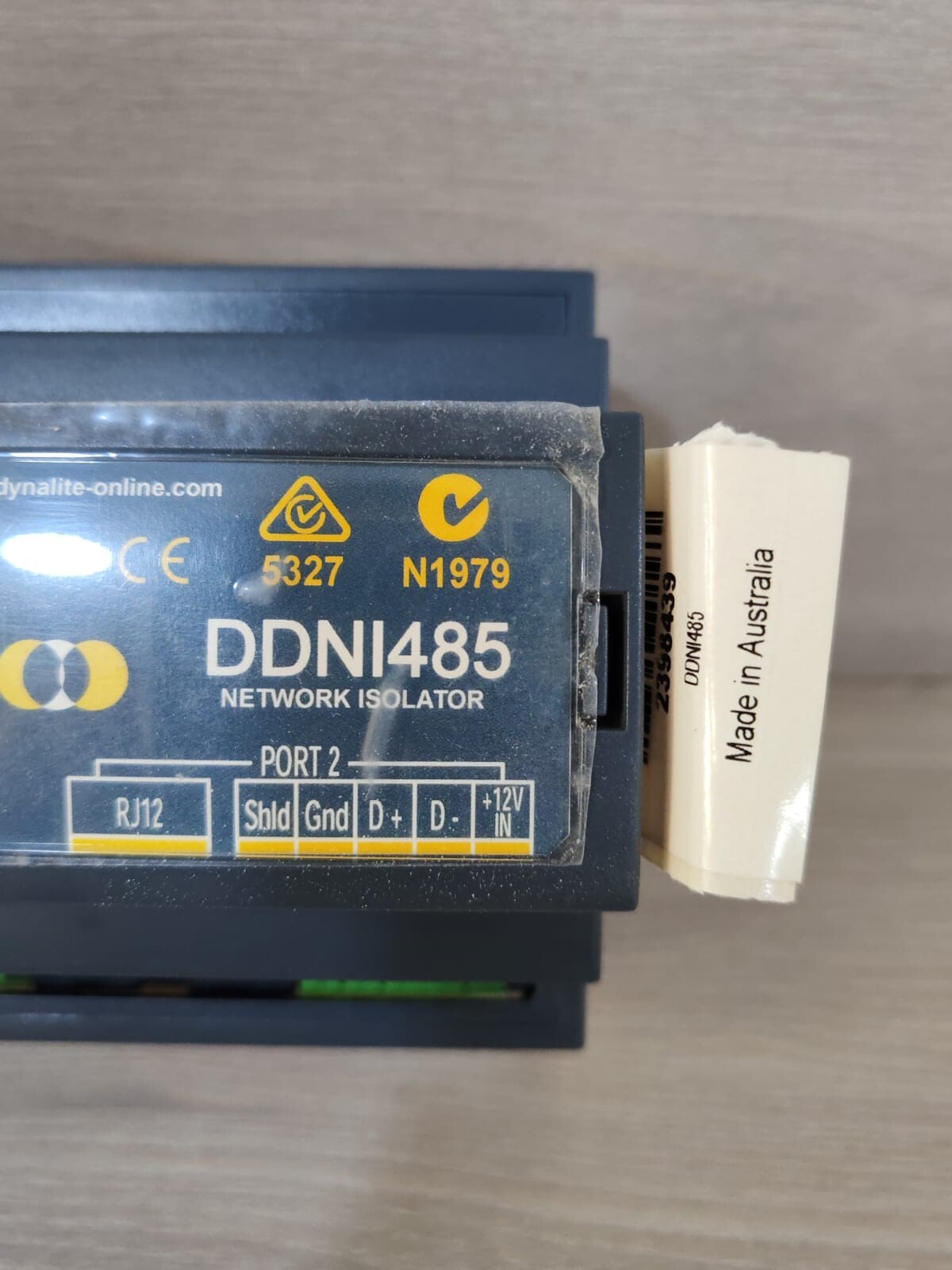 Philips Dynalite DDNI485 PHILIPS DYNALITE DDNI485 DYNET RS485 INTERFACE NETWORK ISOLATOR -WITH FHILTY BOX 4