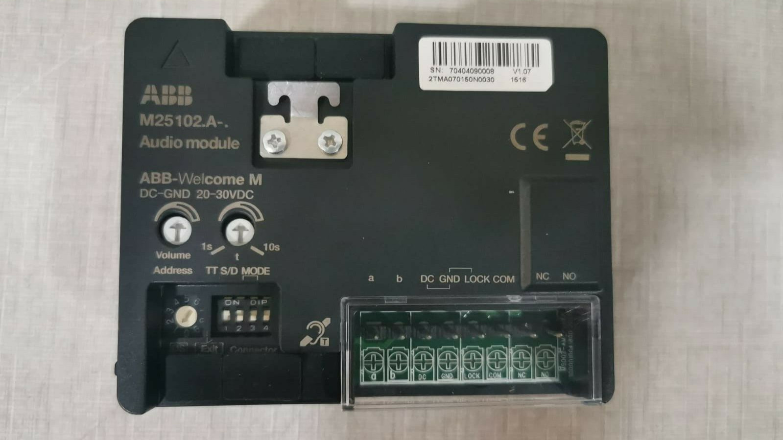 ABB M251021A-A ABB M251021.A Audio Module M251021A-A 5