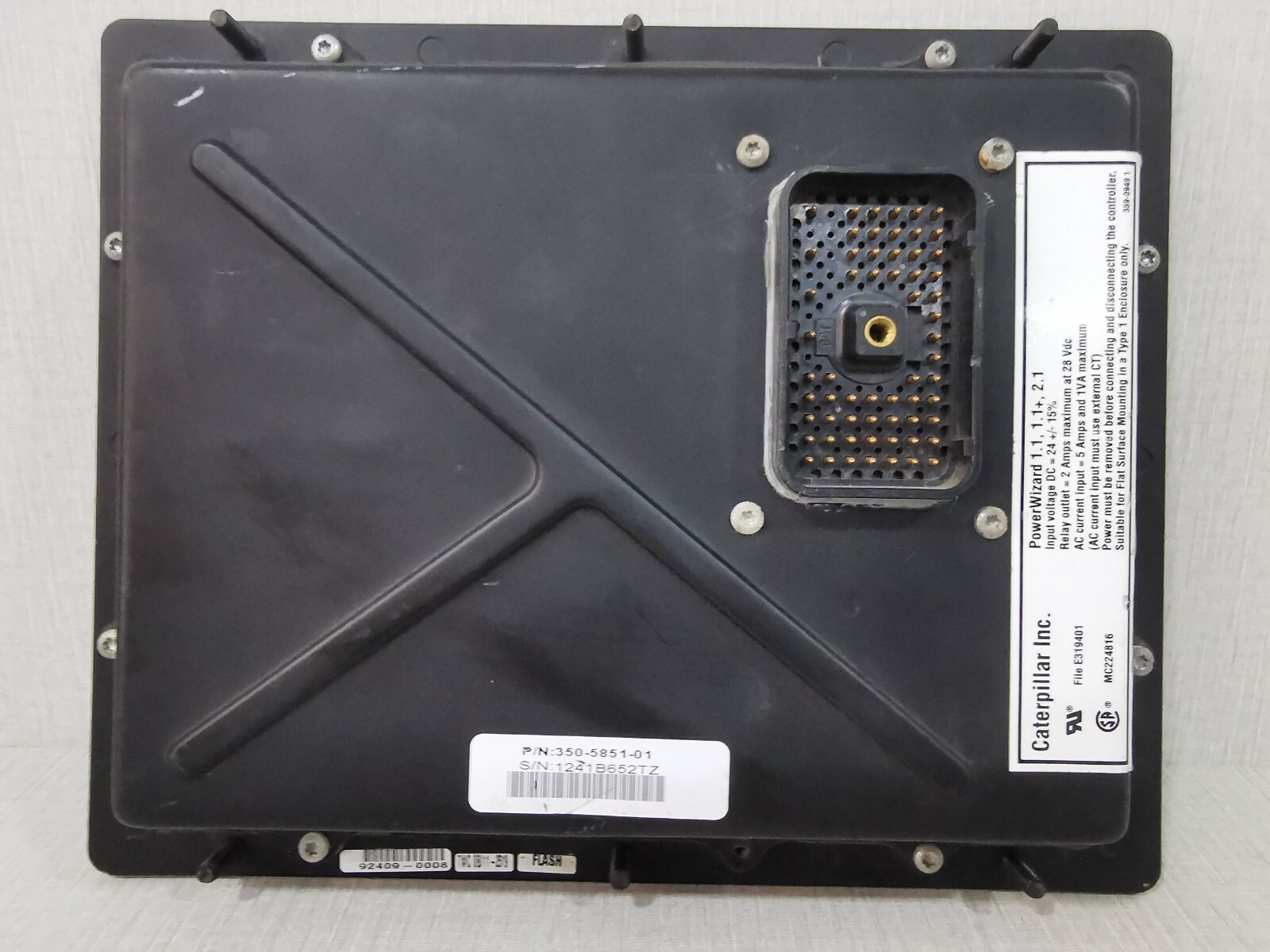 Caterpillar 350-5851-01 Caterpillar OLYMPIAN PowerWizard 1.1,1.1+,2.1 Control Panel 350-5851-01 3