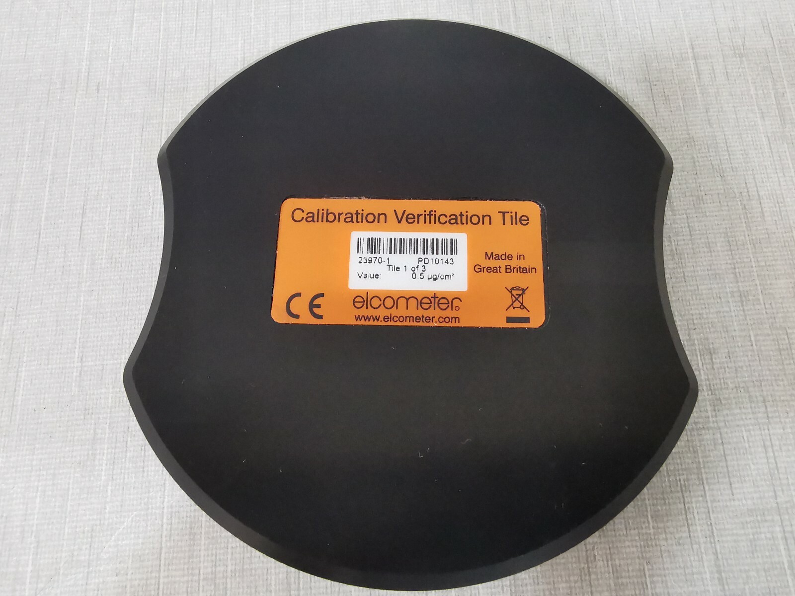 Elcometer ELCOMETER-130 CALIBRATION VERIFICATION TILES SET OF 2 FOR ELCOMETER 130 SALT CONTAMINATION 3