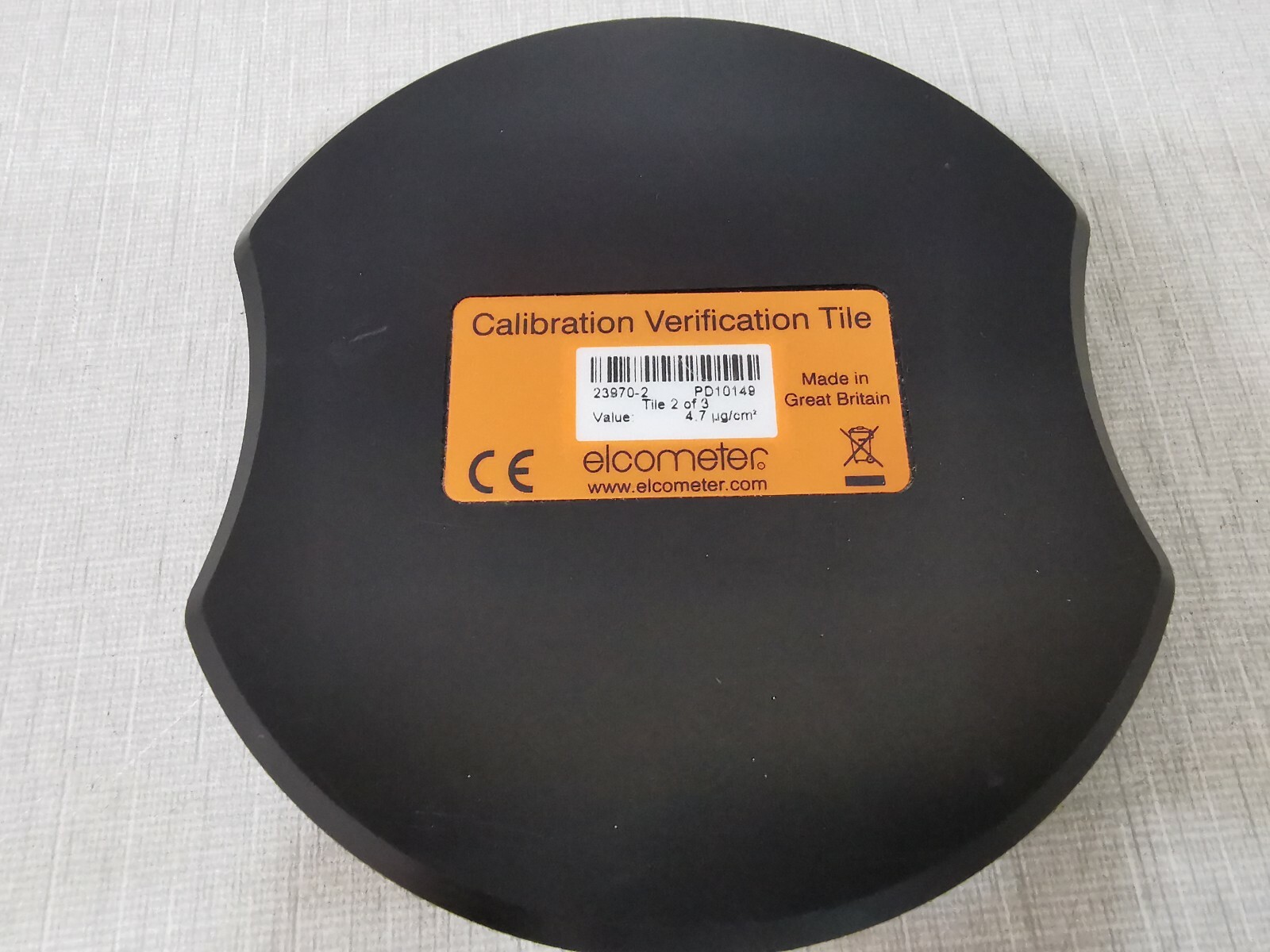 Elcometer ELCOMETER-130 CALIBRATION VERIFICATION TILES SET OF 2 FOR ELCOMETER 130 SALT CONTAMINATION 6
