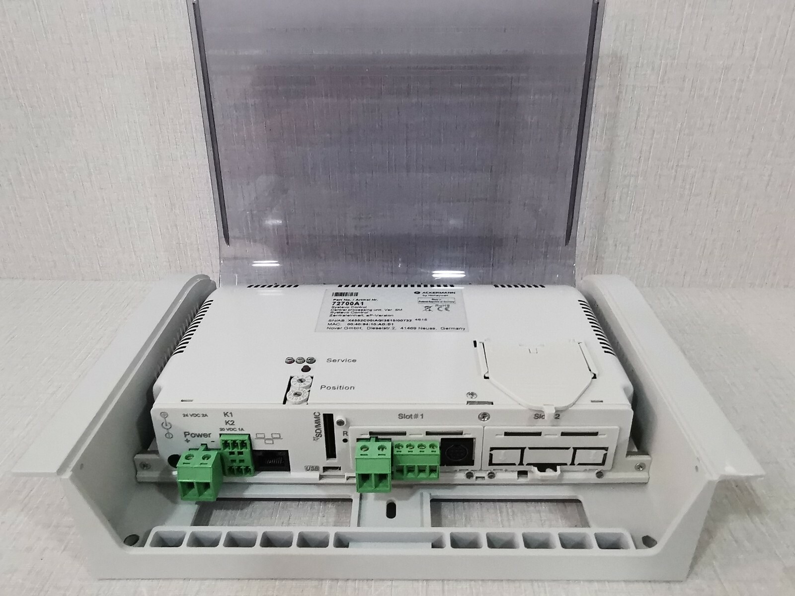 Honeywell 72700A1 ACKERMANN By Honeywell 72700A1 Systevo Control 3