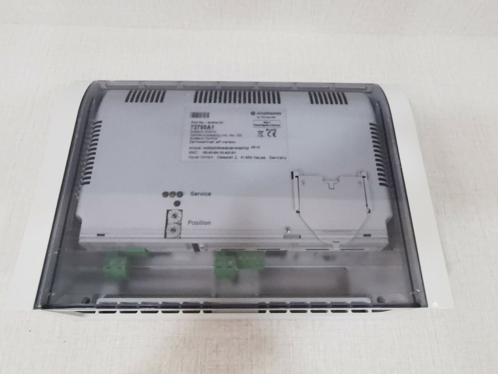 ACKERMANN By Honeywell 72700A1 Systevo Control