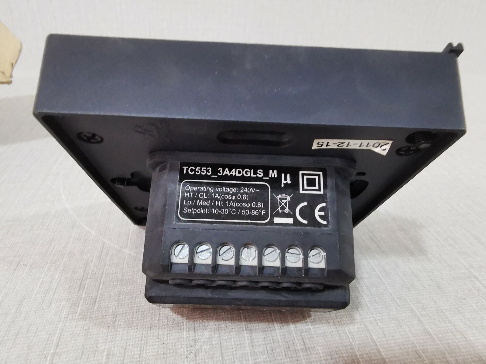 Schneider Electric TC553_3A4DGLS_M Schneider Electric TC553_3A4DGLS_M Thermostat Module 4