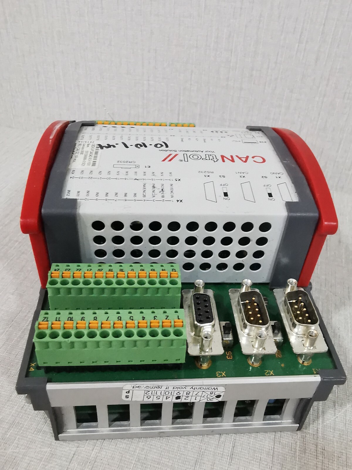 CANtrol CEDIO-P 24/24/2-0.5-1131 CANtrol 2C3790L04-LT PLC CONTROLLER CEDIO-P 24/24/2-0.5-1131 6