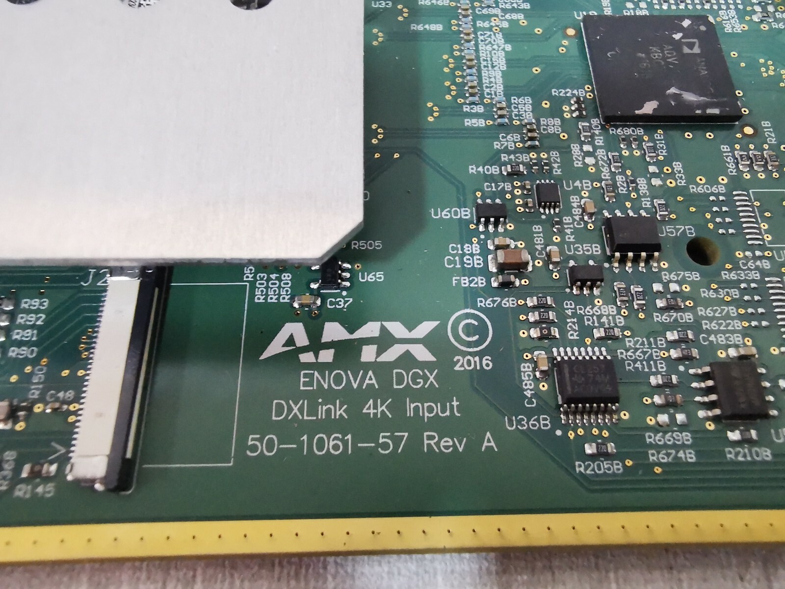 AMX 50-1061-57 AMX 50-1061-57 REV A ENOVA DGX DXLink 4k Input 4