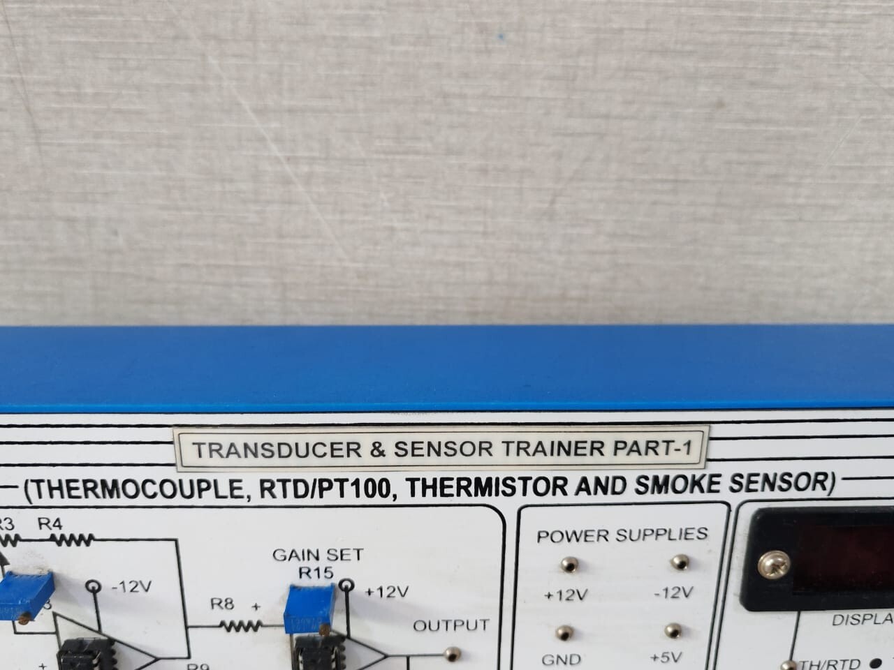 Unbranded TRANSDUCER & SENSOR TRAINER PART 1 THERMOCOUPLE RTD/PT100 TRANSDUCER & SENSOR TRAINER PART 1 4