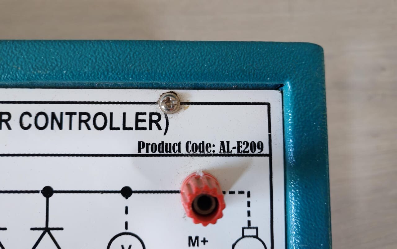 PWM AL-E209 PWM SPEED CONTROL FOR DC MOTOR TRAINER AL-E209 230V.50Hz 4