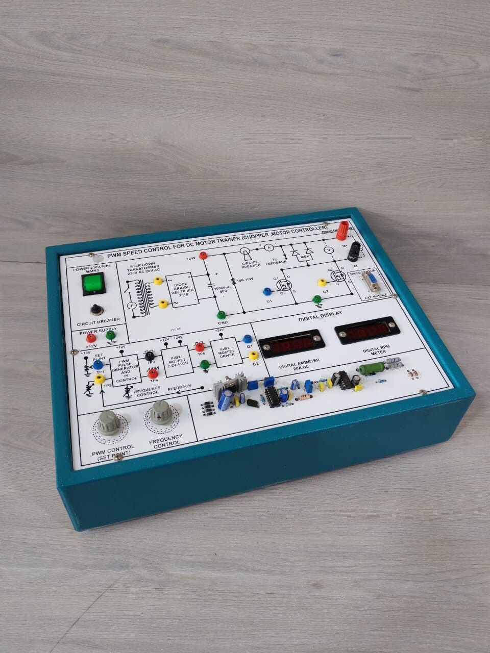 PWM AL-E209 PWM SPEED CONTROL FOR DC MOTOR TRAINER AL-E209 230V.50Hz 5