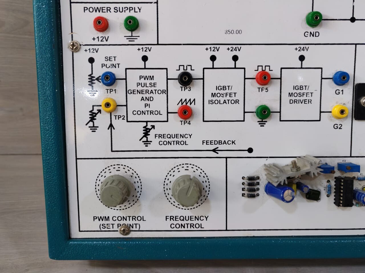 PWM AL-E209 PWM SPEED CONTROL FOR DC MOTOR TRAINER AL-E209 230V.50Hz 9