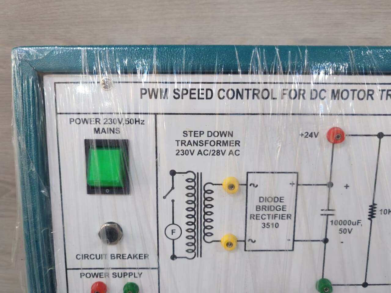 PWM AL-E209 PWM SPEED CONTROL FOR DC MOTOR TRAINER AL-E209 2