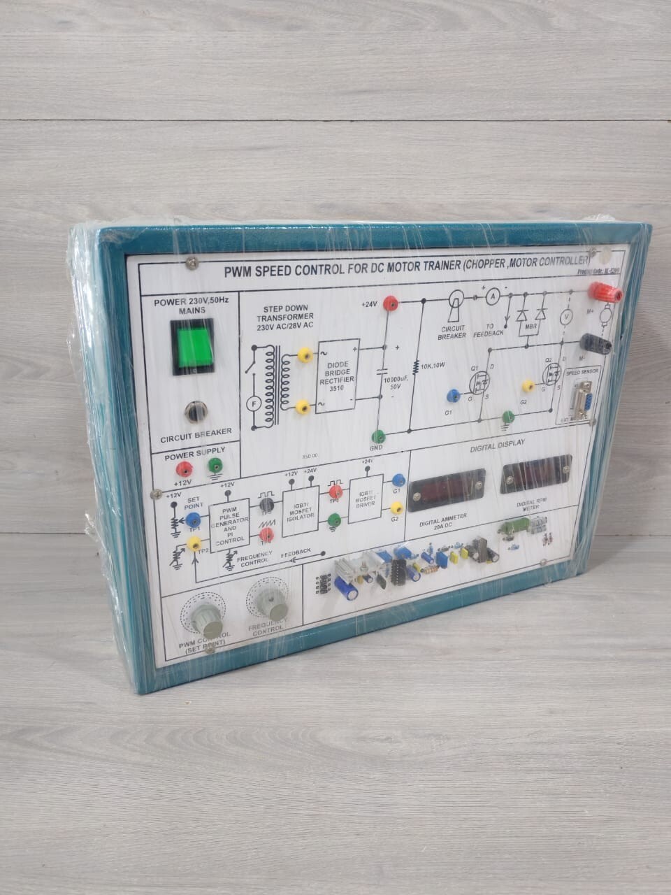 PWM AL-E209 PWM SPEED CONTROL FOR DC MOTOR TRAINER AL-E209 4