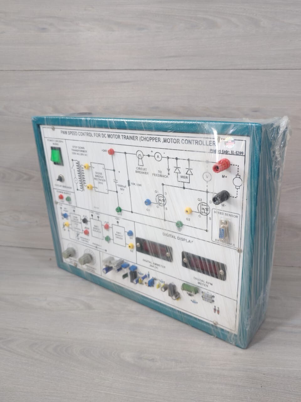 PWM AL-E209 PWM SPEED CONTROL FOR DC MOTOR TRAINER AL-E209 5