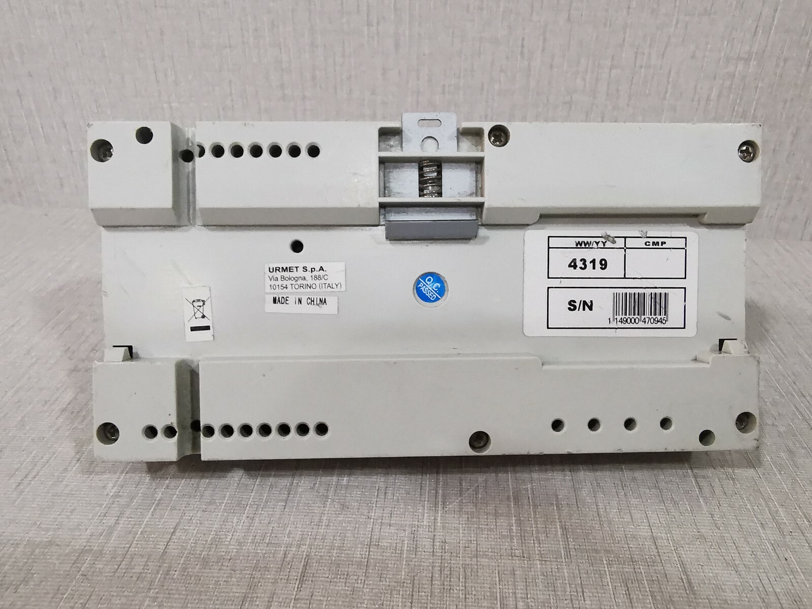 URMET 1083/20A URMET 1083/20A POWER SUPPLY 7