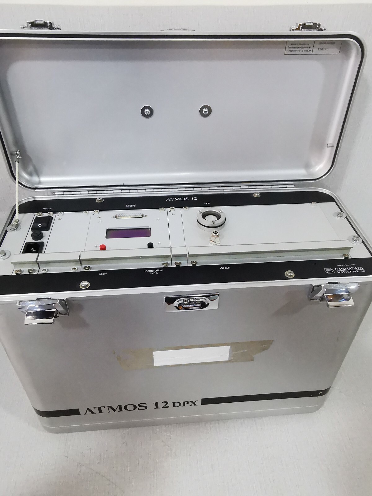 ATMOS ATMOS-12 ATMOS 12DPX / ATMOS 12 RADON MEASURING DEVICES 2