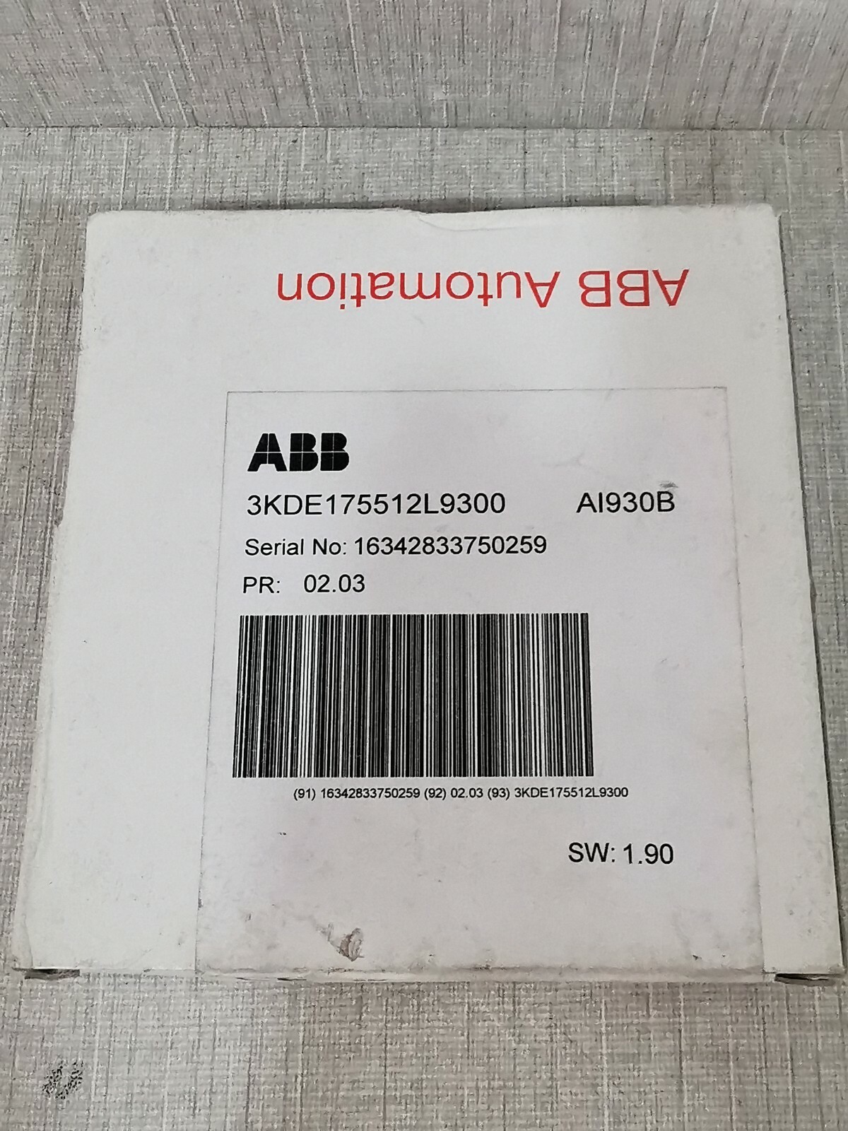 ABB 3KDE1755I2L9300 ABB S900 / AI930B ANALOG INPUT 3KDE1755I2L9300 4