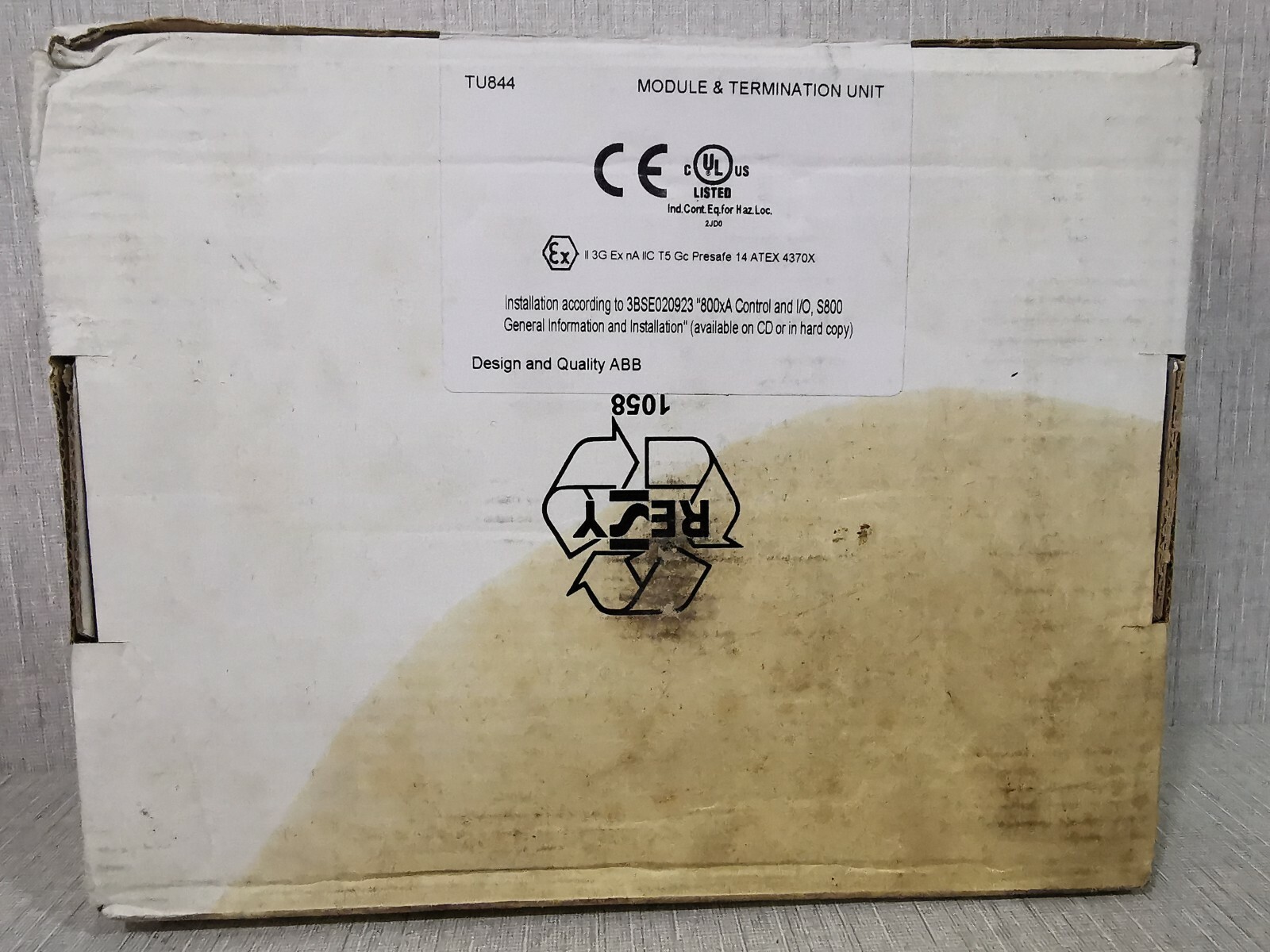 ABB 3BSE021445R1 ABB TU844 MODULE BASE 3BSE021445R1 4