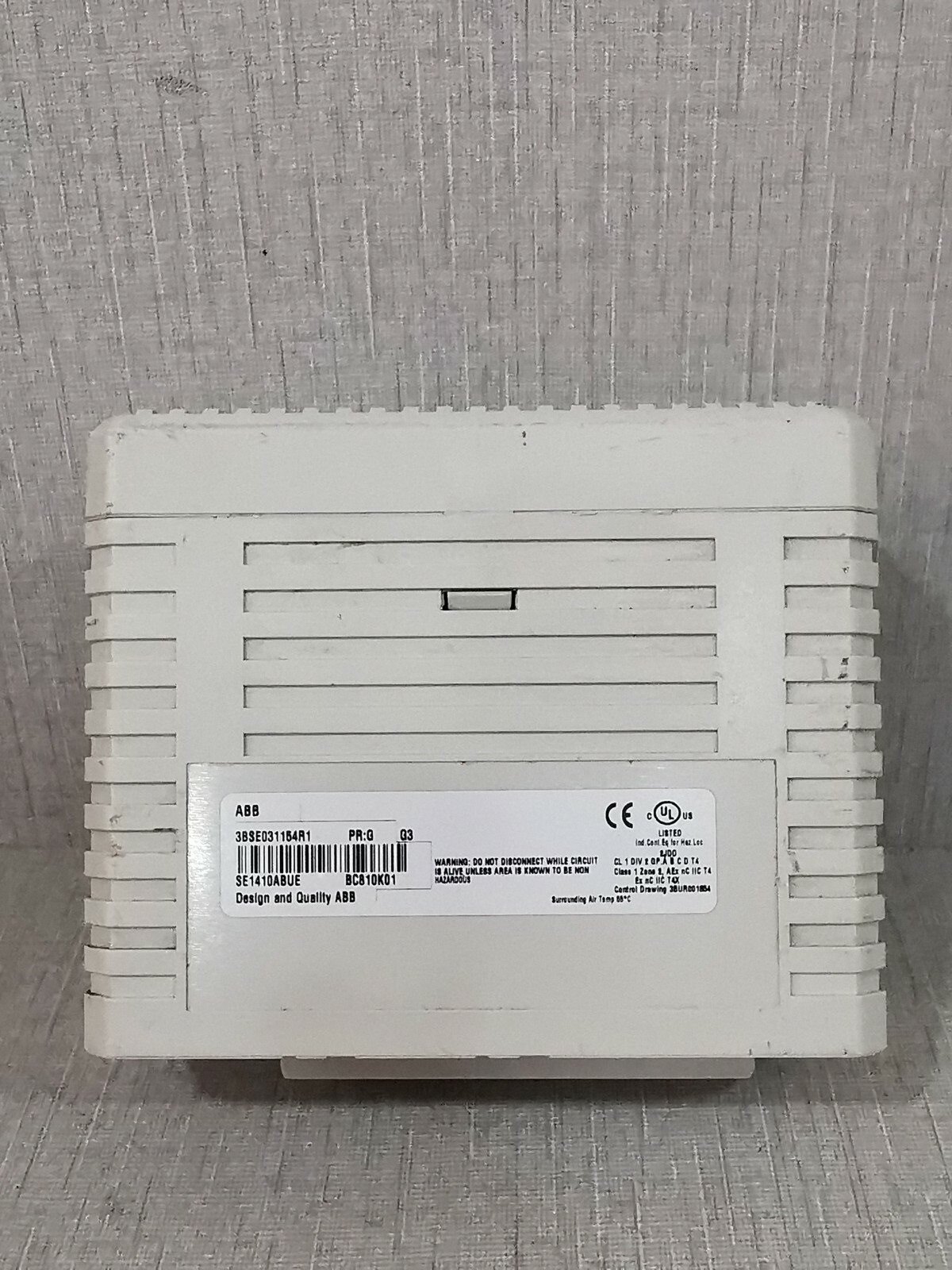 ABB 3BSE031164R1 / BC810K01 ABB BC810 Interconnection Unit 3BSE031154R1 BC810K01 2