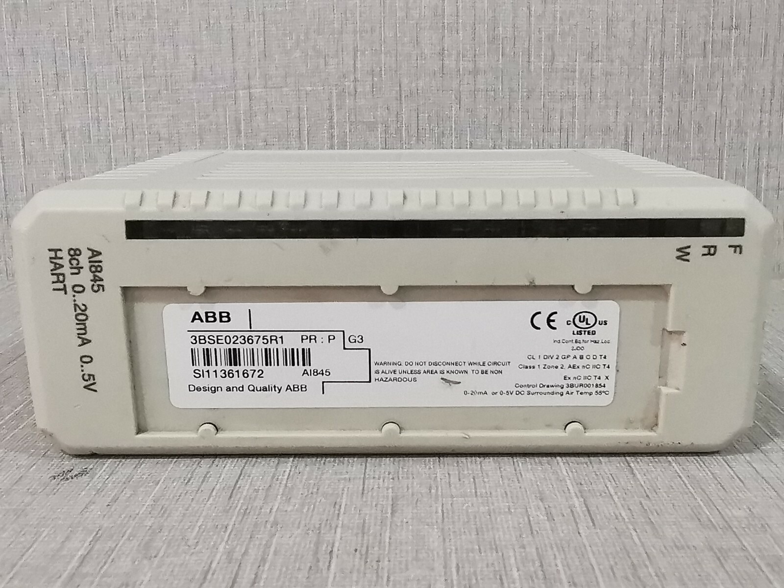 ABB 3BSE023675R1 ABB AI845 Analag Ouput Module 3BSE023675R1 2