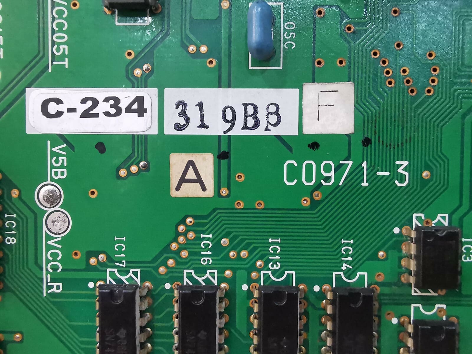 UNKNOWN C0971-SA3 80H1A C0971-SA3 / C0971-3 / C-234 319BB PCB 2