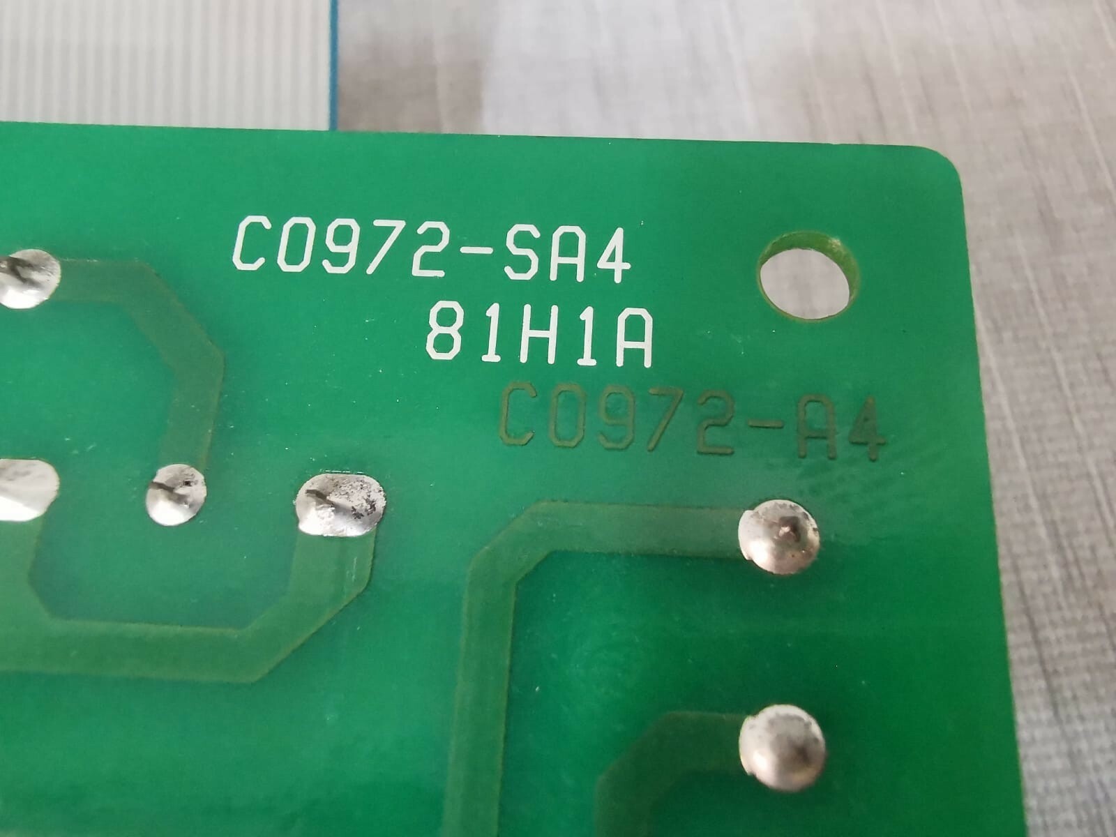 UNKNOWN C0972-SA4 C0972-SA4 81H1A / C0972-4 81H1A PCB BOARD 4
