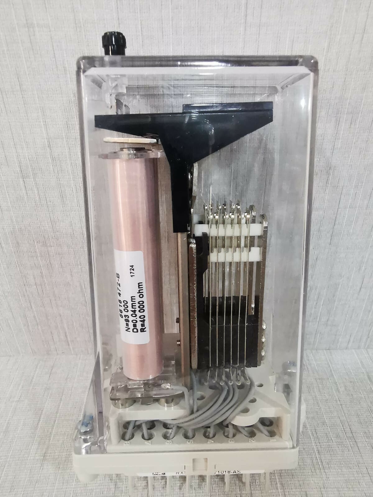ABB RK-271-018 ABB RXSF 1 RK 271 018-AS / 1730 5 0619 AUXILIARY RELAY -, Case Only 6
