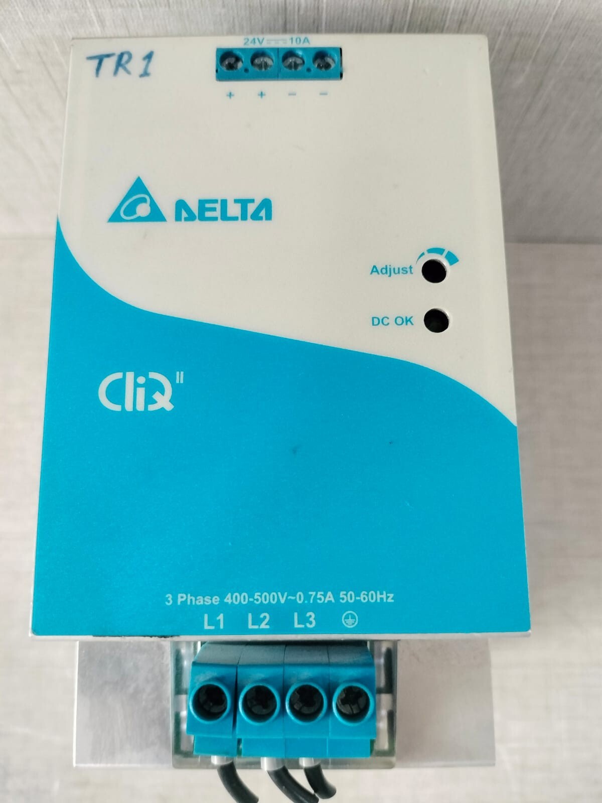 Delta PHASE400-500V Delta DRP024V240W3BN POWER SUPPLY 3 PHASE400-500V 50-60Hz 2
