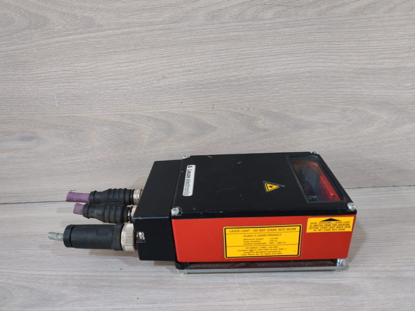 Leuze MS-34-103 LEUZE ELECTRONIC BCL 34 R1 L 100 BARCODE READER WITH MS 34 103 CONNECTOR 7